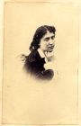 Photograph of a woman, captioned La bella du Caneasi, c.1860
