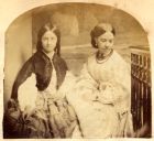 Photograph of two unidentified women, c.1860