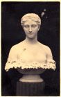 Bust of an unidentified woman, c.1860