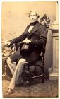 Photograph of a seated man in civilian dress, c.1850