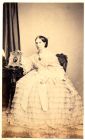 Photograph of a seated woman, c.1850