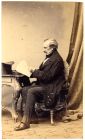 Photograph of a seated man in civilian dress, c.1850