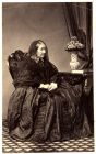 Photograph of a seated woman, c.1850