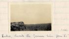 Photograph of 'no-mans land', captioned: Looking towards the German lines from 'E1', Belgium, n.d. [1915]