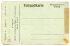 Specimen of a German postcard issued at Rastatt [June 1918]