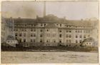Photograph of a close-up of large barrack block, captioned: III. Block I taken from the parade ground (this and following photos taken early in October), Graudenz, West Prussia, Germany, October 1918