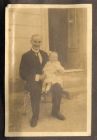 Photograph of father [Hugh McBain] and Hughie [brother of Hubert McBain], n.d. [ c.1916]