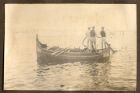 Photograph of fishermen in a fishing boat in St. Julian's Bay, Malta, n.d. [ c.1916]
