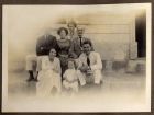 Photograph of the McBain family, Malta, August 1918
Back row: Hubert McBain, Mary McBain (mother), Constance McBain, Hugh McBain (father), 
Front row: May McBain, Hughie McBain, Wilfred McBain