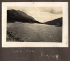 Photograph looking down the length of Loch Eck, Argyll, July 1919
