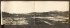 Panorama photograph of a hutted encampment forming The Durham Light Infantry Barracks, Batoum, South Russia, December 1919