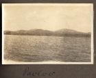 Photograph of the Pavlov coastline taken from offshore, Anatolia, Turkey, August 1920