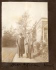 Photograph of Doctor and Captain Wisely, friends of the McBains, Orpington, Kent, n.d. [ c.1917]