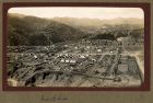 Photograph view overlooking the camp at Ladha, North West Frontier Province, India, n.d. [1930]