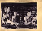 Photograph of images in the Shwe Dagon Pagoda at Rangoon, Burma, 1899 - 1900