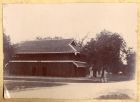 Photograph of the Durham Light Infantry barracks, Mandalay, Burma, n.d. [1899]