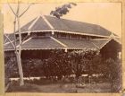 Photograph of the Durham Light Infantry barracks, Mandalay, Burma, n.d. [1899]