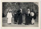 Photograph of a group of Arab people, possibly in Egypt, c.1942