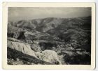 Photograph view overlooking a mountainous area, in Syria, n.d. [1940 - 1943]