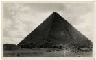 Photograph of a pyramid, probably at Ghiza, Egypt, n.d., [c.1942]