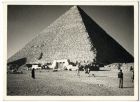 Photograph of a pyramid, possibly at Ghiza, Egypt, n.d. [c.1942]