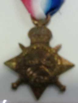 1914-15 Star - 2165 PTE O. BARNETT. DURH:L.I.