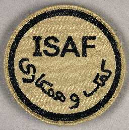 ISAF shoulder patch