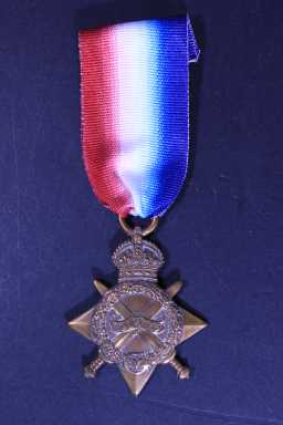 1914-15 Star - 14082 PTE H. HANDLEY. DURH:L.I