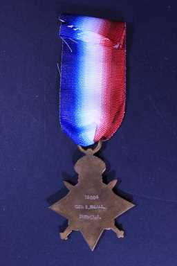 1914-15 Star - 19854 CPL S. SMALL. DURH:L.I.