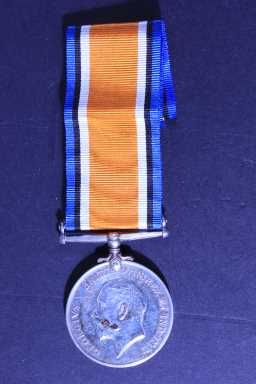 British War Medal (1914-20) - 8-4154 PTE. G.BROWN. DURH.L.I.