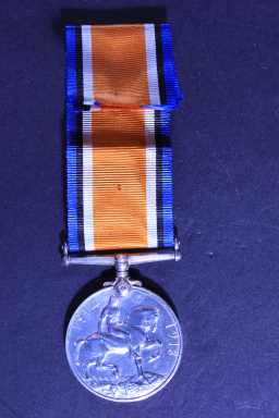British War Medal (1914-20) - 8-4154 PTE. G.BROWN. DURH.L.I.