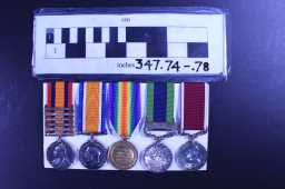 Victory Medal (1914-18) - 24292 W.O.CL.1. S.F. FRICKER. 