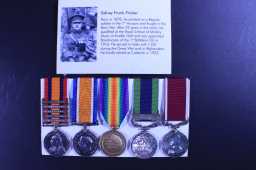 Victory Medal (1914-18) - 24292 W.O.CL.1. S.F. FRICKER. 