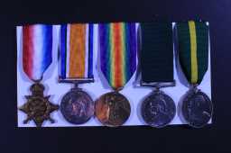 Victory Medal (1914-18) - 47 C.SJT. A. FORSYTH. DURH.L.I