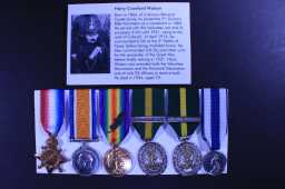 Territorial Decoration - LT.COL. H.C. WATSON. (UNNAMED)