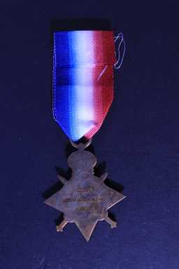 1914-15 Star - 22257 PTE J.H.L. HUNTER. DURH: