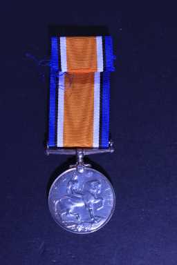 British War Medal (1914-20) - 22257 PTE. J.H.L. HUNTER. DURH
