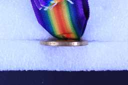 Victory Medal (1914-18) - 81225 PTE. W.S. BURN DURH L.I.