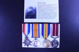 British War Medal (1914-20) - 2660 SJT. N. SAXON. DURH.L.I.