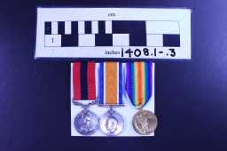 British War Medal (1914-20) - 9672 T.W.O.CL.1. W.E. HOLMES. 