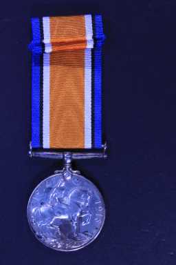 British War Medal (1914-20) - 32276 PTE. W.H. WILSON. DURH.L
