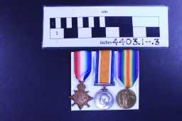 British War Medal (1914-20) - 13971 PTE. E. HERBERTSON. DURH