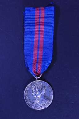 Coronation Medal (1911) - MAJOR A. HENDERSON. 9TH D.L.I.