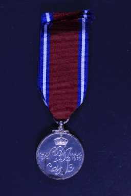 Silver Jubilee Medal (1935) - COL. A. HENDERSON. 9.D.L.I.