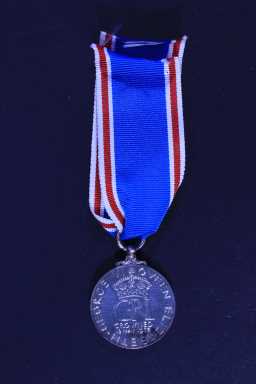 Coronation Medal (1937) - COLONEL A. HENDERSON (UNNAMED)