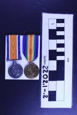 Victory Medal (1914-18) - 22536 PTE. A. TURNER. D. L.I