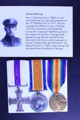 Military Cross - CAPT. J. MURRAY (UNNAMED)