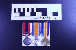British War Medal (1914-20) - 19-833 SJT. W. WILSON. DURH.L.