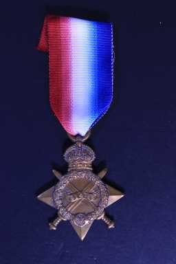 1914-15 Star - 2. LIEUT. F.LL.F. REES. DURH:L