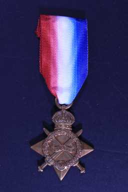 1914-15 Star - Q.M. & LIEUT. W.M. HOPE. DURH.